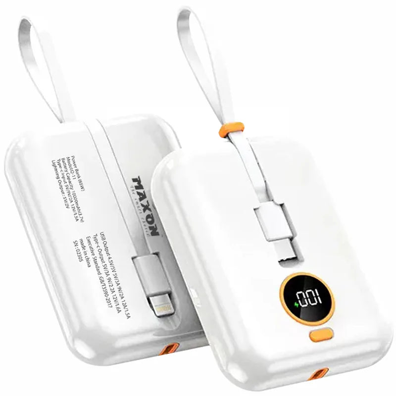Maxon Q-11 Mini Power Bank | 65W | 10000mAh